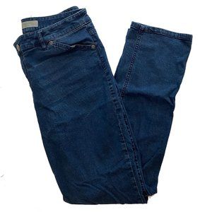 J. Jill Tried & True Fit slim leg dark wash jeans in size 10